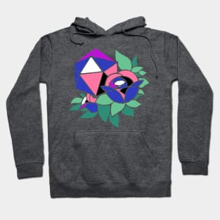 Pretty Poly Rose Genderfluid Pride Hoodie